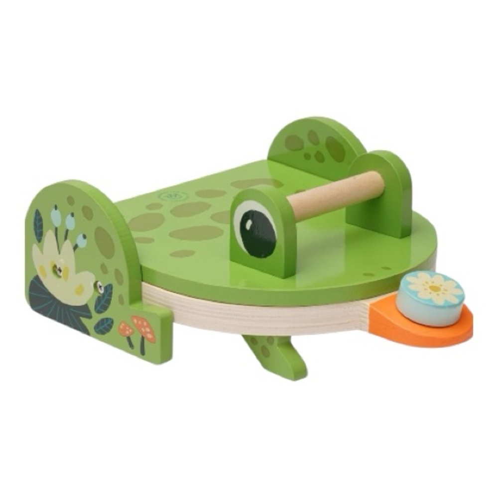 Manhattan Toy Ribbit Waffle Maker Wooden Cooking Set - Picture 4 of 9